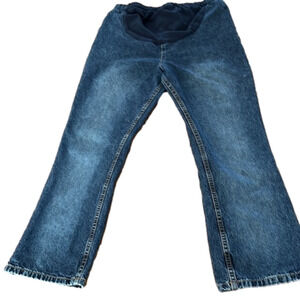 Motherhood maternity drawstring jeans, size medium, good condition
